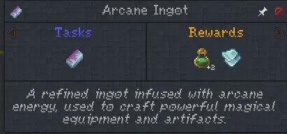 The Arcane Ingot quest.
