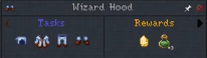The Wizard Hood quest.